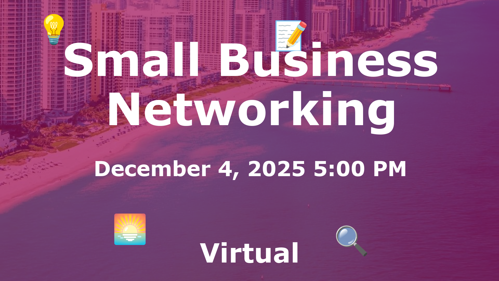 Small Business Networking event image